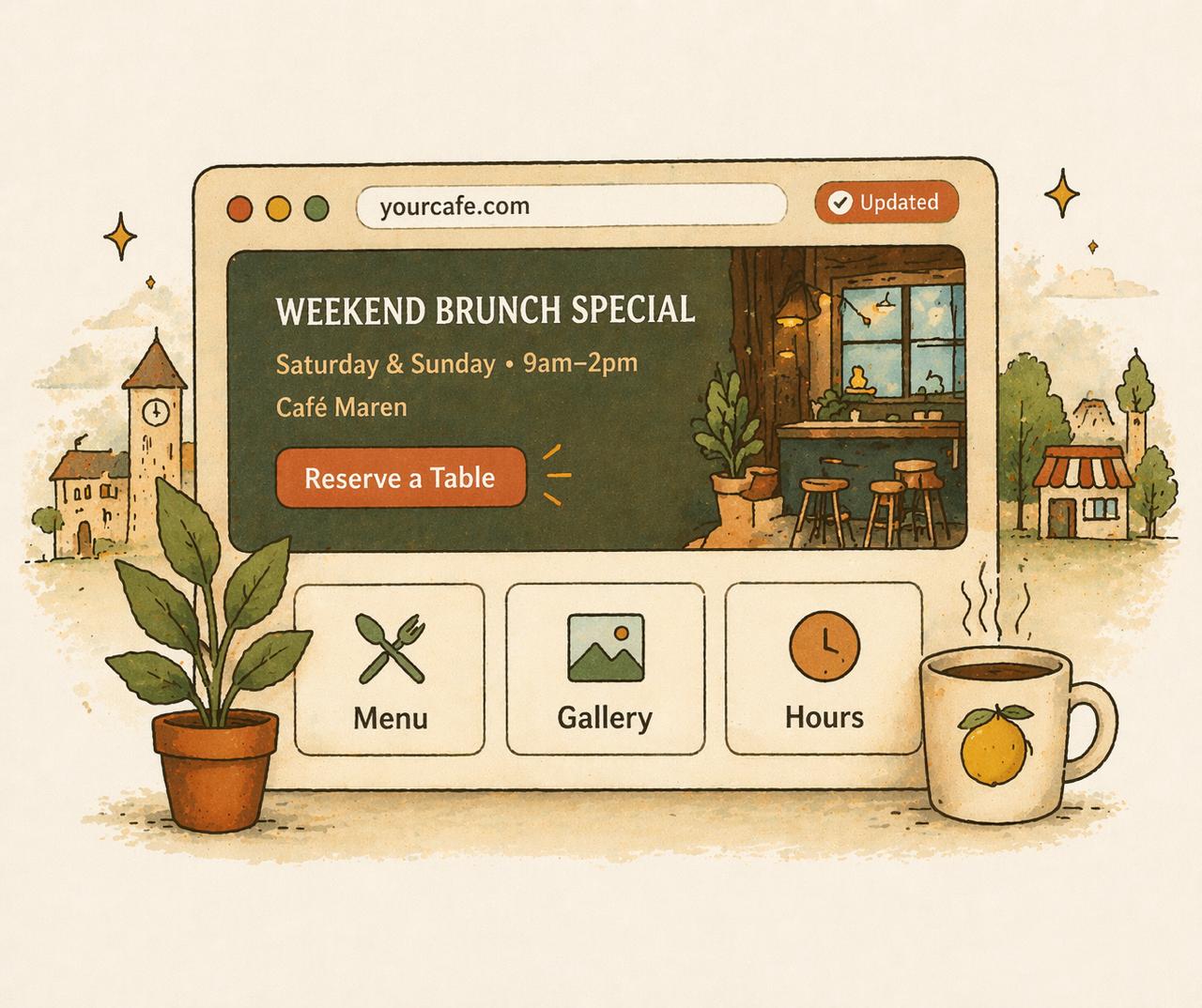 Website — people take action